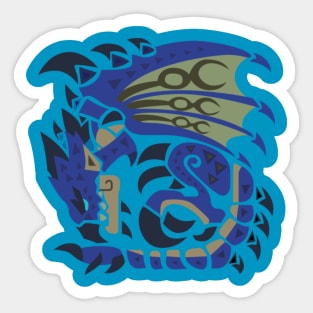 Azure Rathalos Sticker